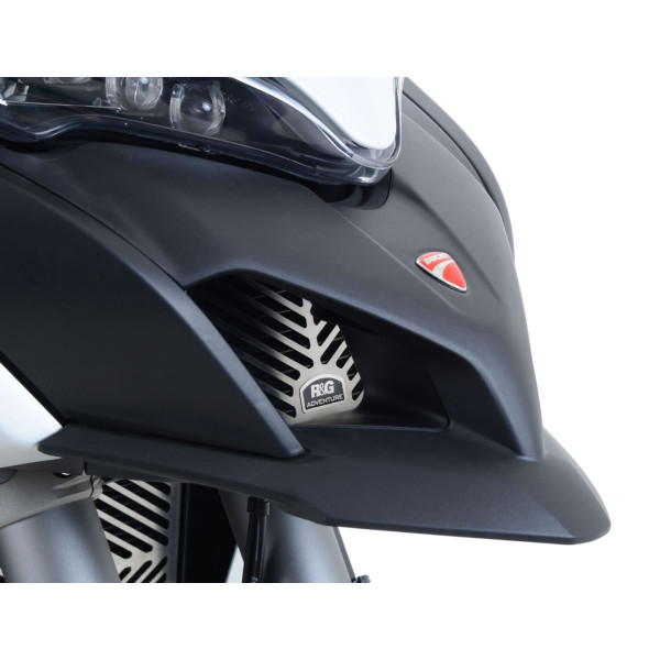 R&G R&G STAINLESS OIL COOLER GAURD - DUCATI MULTI 1200/S/ENDURO/950 '15-18'